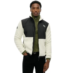 Polaire Superdry Hybrid Trekker Homme Noir S