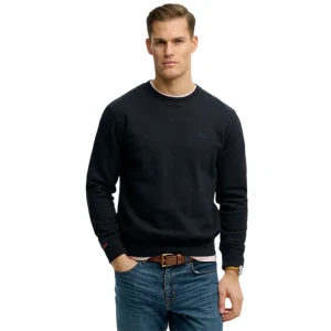 Sweat Superdry Essential Homme Bleu L