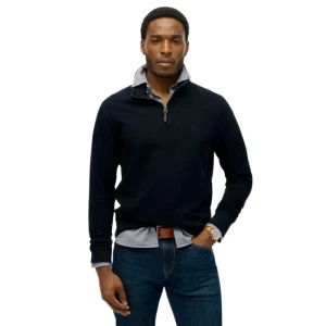 Sweat Superdry Essential Homme Bleu XL