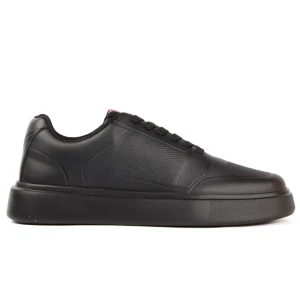 Basket Guess Pleziar Homme Noir 44