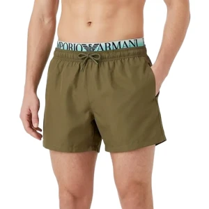 Giorgio Armani Maillot de bain Emporio Armani Eagle GA Homme Kaki L