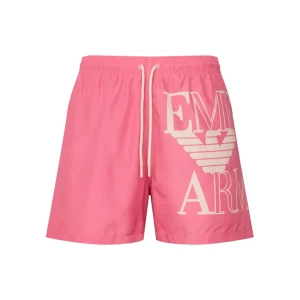 Giorgio Armani Maillot de bain Emporio Armani Eagle GA Homme Rose S