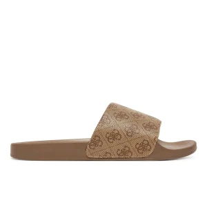 Claquette Guess Signature Homme Beige 45
