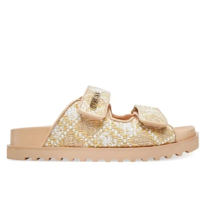 Claquette Guess Fadelizz Femme Beige 39