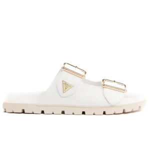 Claquette Guess Signature Femme Blanc 40