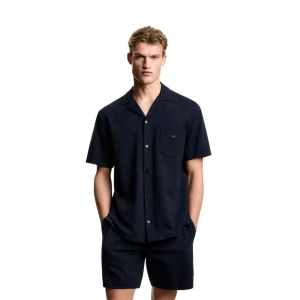 Giorgio Armani Chemise Emporio Armani Signature Homme Bleu XL