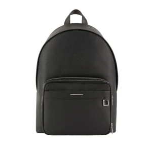 Giorgio Armani Sac à dos Armani Exchange Signature Homme Noir Taille unique