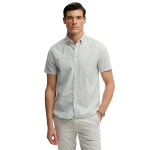 Chemise Superdry Essential Homme Bleu M