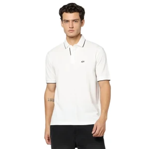 Giorgio Armani Polo Armani Exchange Pique Homme Blanc XXL