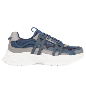 Basket Guess Belluno Homme Bleu 41