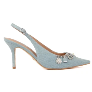 Sandale Guess Naska Femme Bleu 38