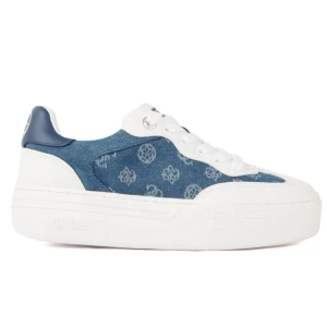 Basket Guess Swole Femme Bleu 36