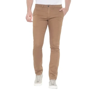 Pantalon Le Temps Des Cerises Jogg style latte Homme Marron 27