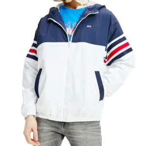 Veste Tommy Jeans Color blocked zip Homme Bleu XS