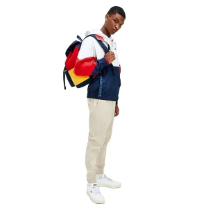Veste Tommy Jeans Popover color-block Homme Multicolor L