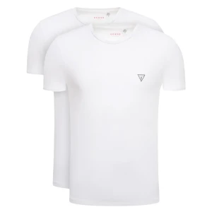 T shirt Guess Pack x2 logo triangle Homme Blanc M