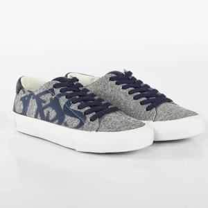 Basket Guess printed logo Fille Gris 28