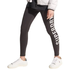 Legging Superdry Essentiel 7/8 Femme Noir XS