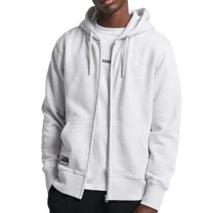 Sweat Superdry Logo flag Homme Blanc XS