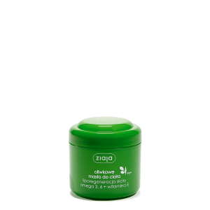oliwkowe masło do ciała liporegeneracja skóry omega 3, 6 + witamina E Ziaja