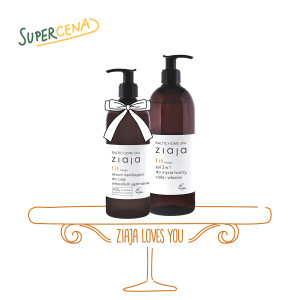 duet baltic home spa fit żel 3 w 1 do mycia twarzy, ciała i włosów + baltic home spa fit serum nawilżające do ciała Ziaja