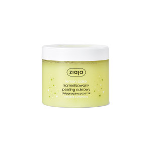lemon cake karmelizowany peeling cukrowy Ziaja