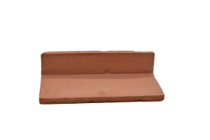 Linke Eckfliese für Fensterbank/Treppenstufe 1,5 cm gerade - naturell