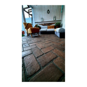 Alter Ziegel für Terrasse Gotisch 3,5cm