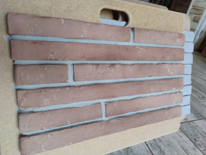Fassadenplatten LONG Klassisch (1m2) - Ziegelstein