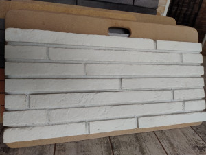 Fassadenplatten LONG Klassisch (1m2) - Ecru
