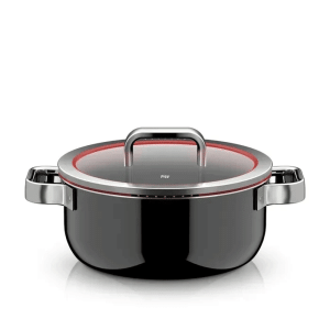 Wmf - Fusiontec FunctionPro garnek niski czarny 20 cm