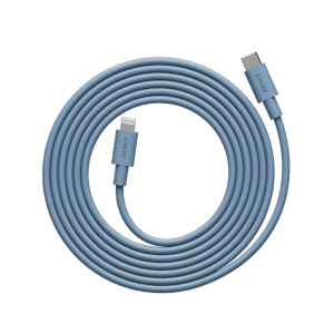 Avolt Kabel 1 USB C do ładowania Lightning (MFi) 2 m - niebieski