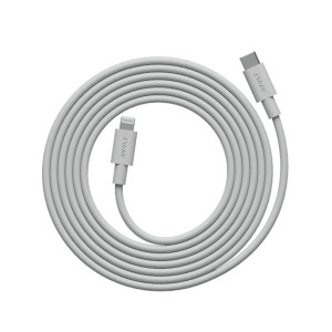 Avolt Kabel 1 USB C do ładowania Lightning (MFi) 2 m - szary