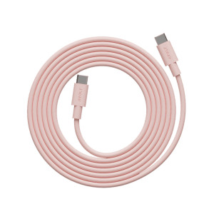 Avolt Kabel 1 USB C do ładowania USB C 2 m - różowy