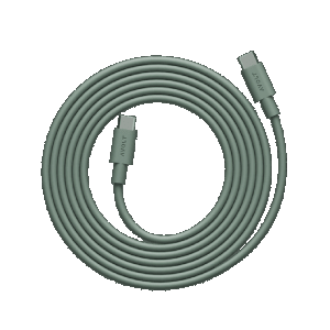 Avolt Kabel 1 USB C do ładowania USB C 2 m - zielony