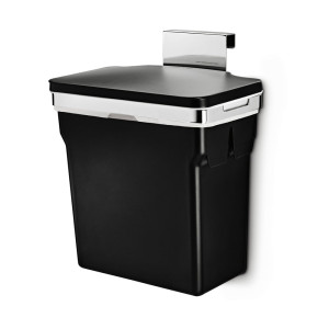 Simplehuman kosz na śmieci szafkowy 10 l czarny