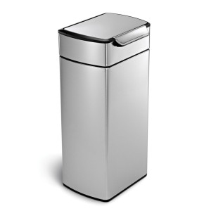 Simplehuman kosz na śmieci z panelem dotykowym 30 l szczotkowana stal