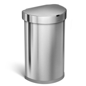 Simplehuman kosz na śmieci z czujnikiem ruchu SENSOR 45 l szczotkowana stal