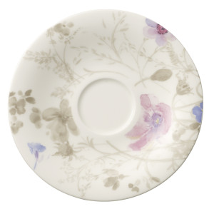 Villeroy & Boch Mariefleur Gris Basic spodek do filiżanki do kawy 16,7 cm