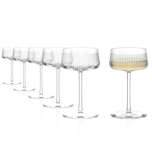 Stolzle Lausitz SOHO kieliszki coupe do szampana i koktajli 275 ml 6 szt
