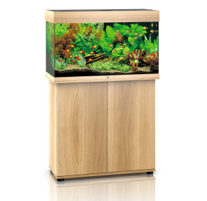 Juwel Rio 125l 81x36xcm Zestaw Akwarium z Szafką Jasne Drewno DĄB