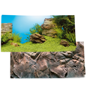 Juwel TŁO DO AKWARIUM Dwustronna Fototapeta Poster 1 L 100x50cm