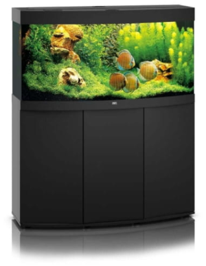 Juwel Vision 260l 121x46cm Zestaw z Szafką Czarny