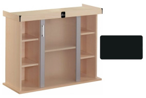 Szafka pod Akwarium proste Modern 80x35x77cm CZARNA