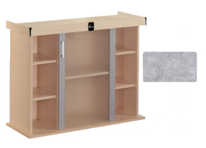 Szafka pod Akwarium proste Modern 80x35x77cm BETON