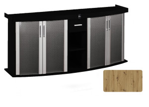 Szafka pod Akwarium profilowane Modern 200x60x77cm DĄB ARTISAN