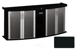 Szafka pod Akwarium profilowane Modern 200x80x77cm CZARNA