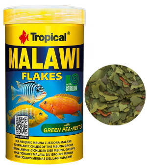 TROPICAL MALAWI Pokarm Płatki dla Pielęgnic 250ML/50G 77224