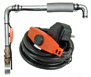 Kabel Grzewczy Przewód Grzejny do Rur z Termostatem 64W 4m