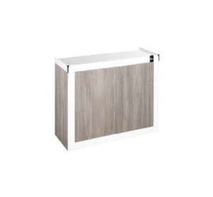 Szafka pod Akwarium proste FINE 80 x 35 x 70 Truflowo-biały